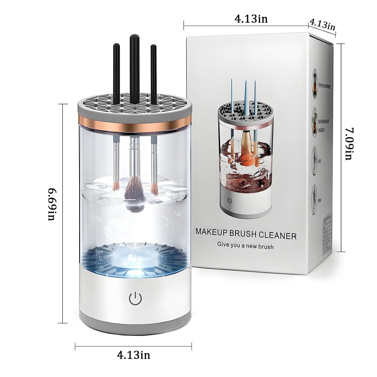 Beauty Home Makeup - Automatic Electric Makeup Brush Cleaner for