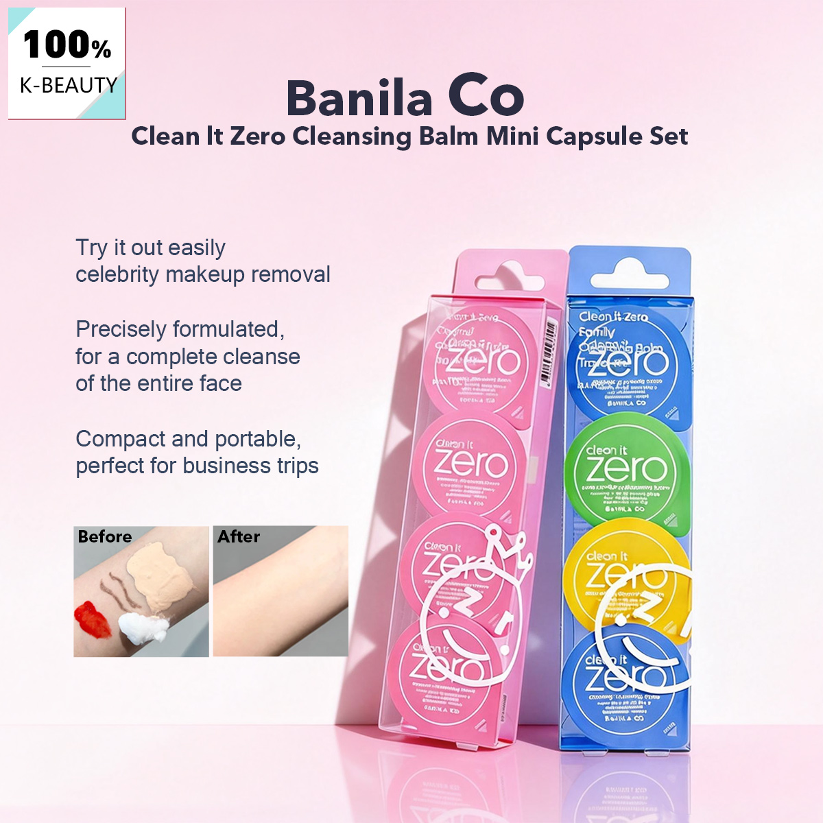 Beauty Makeup Kit - Banila Co Clean It Zero Cleansing