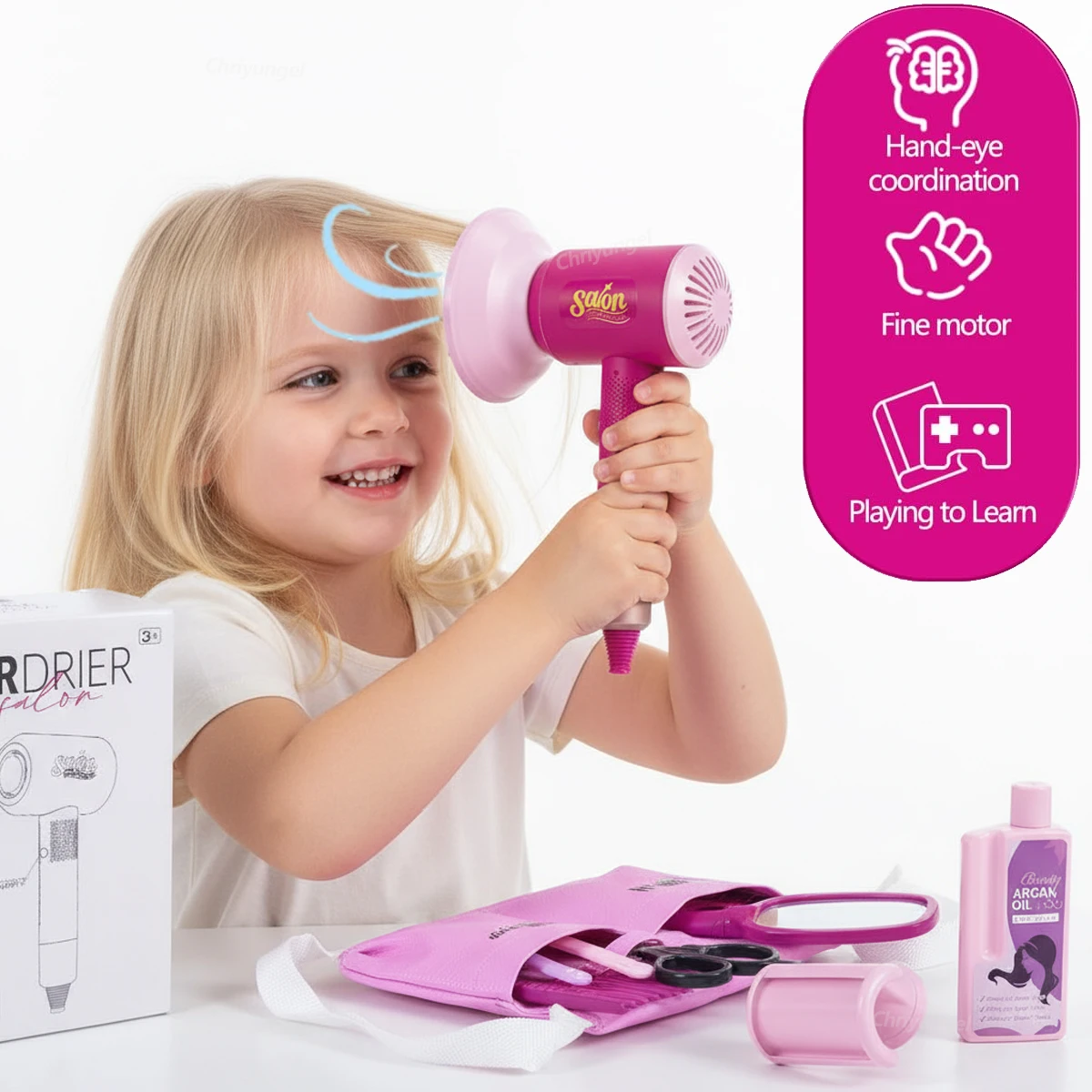 Kids Beauty Salon Set with Pre - Beauty Makeup Set For Kids review and price