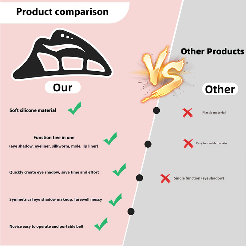 Silicone Eye Makeup Stencils M - Beauty Makeup Eyeshadow review and price