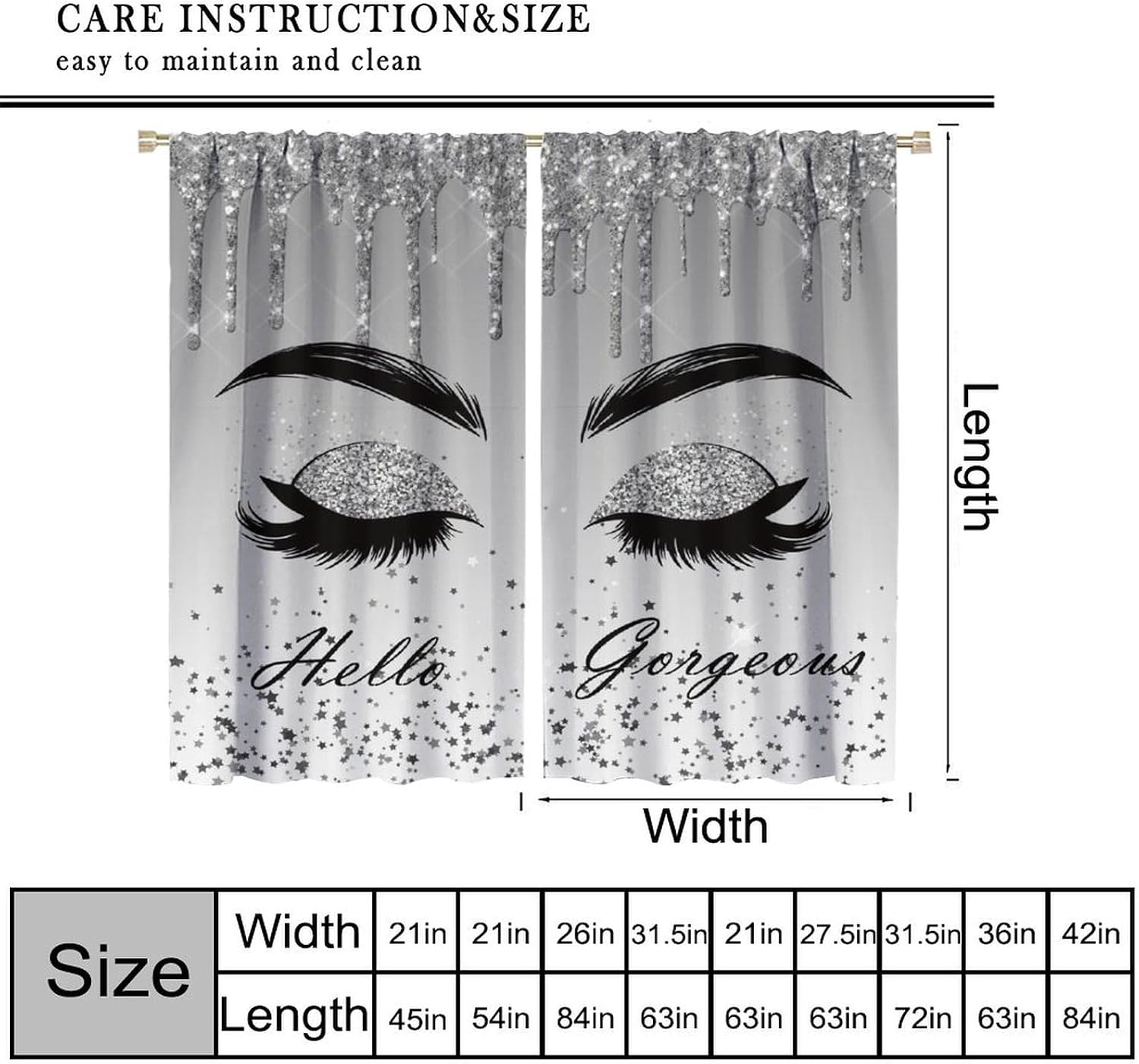 Silver Glitter Drip Eyelash Cu - Beauty Makeup Filter review and price