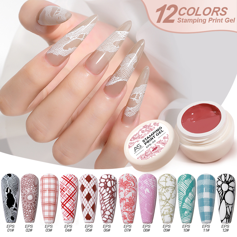 Nail Stamping Gel Polish Set B - Nail Art Stamping Kit review and price