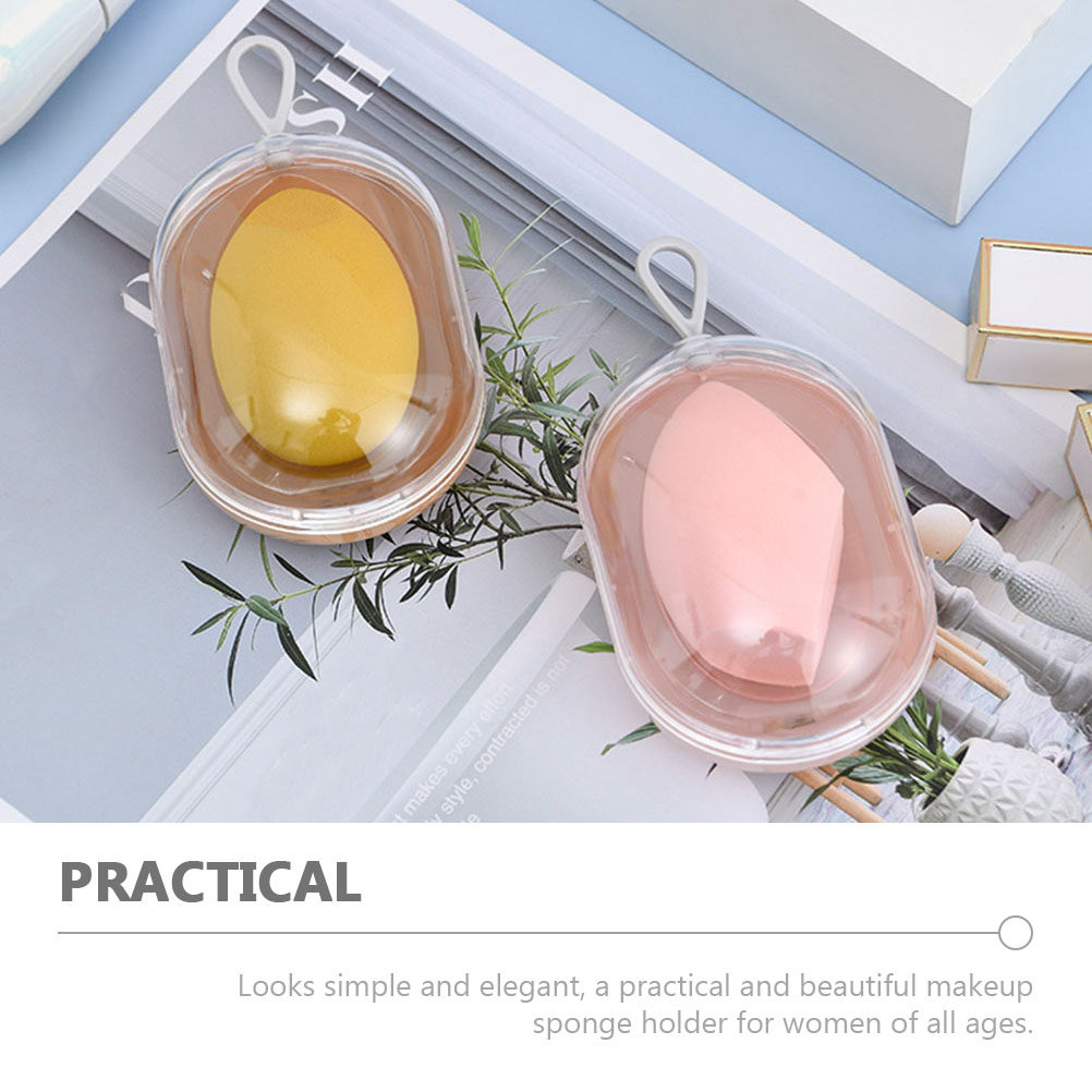 4Pcs Chic Makeup Egg Storage B - Beauty Home Makeup review and price