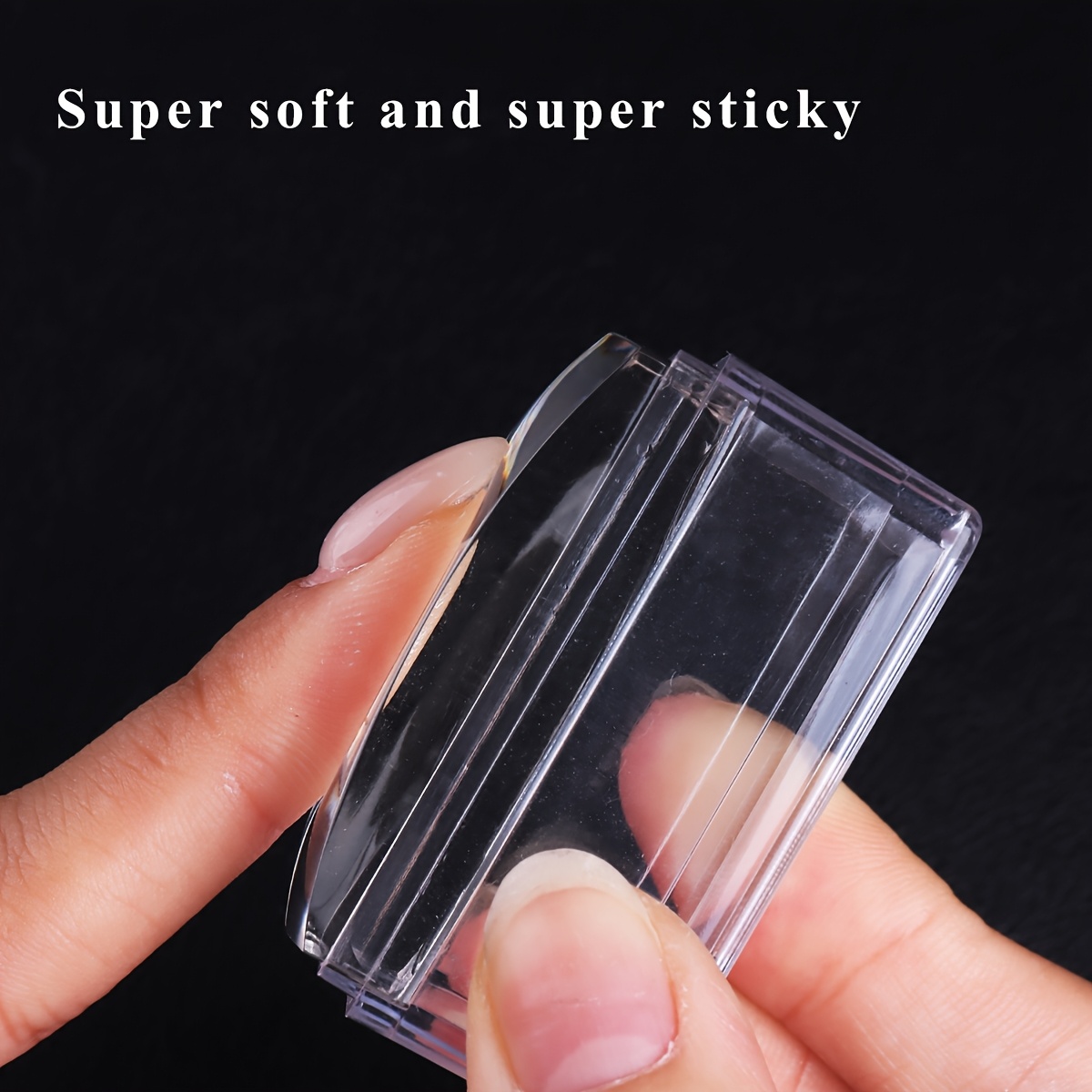 Square Clear Silicone Nail Sta - Nail Art Stamping Kit review and price