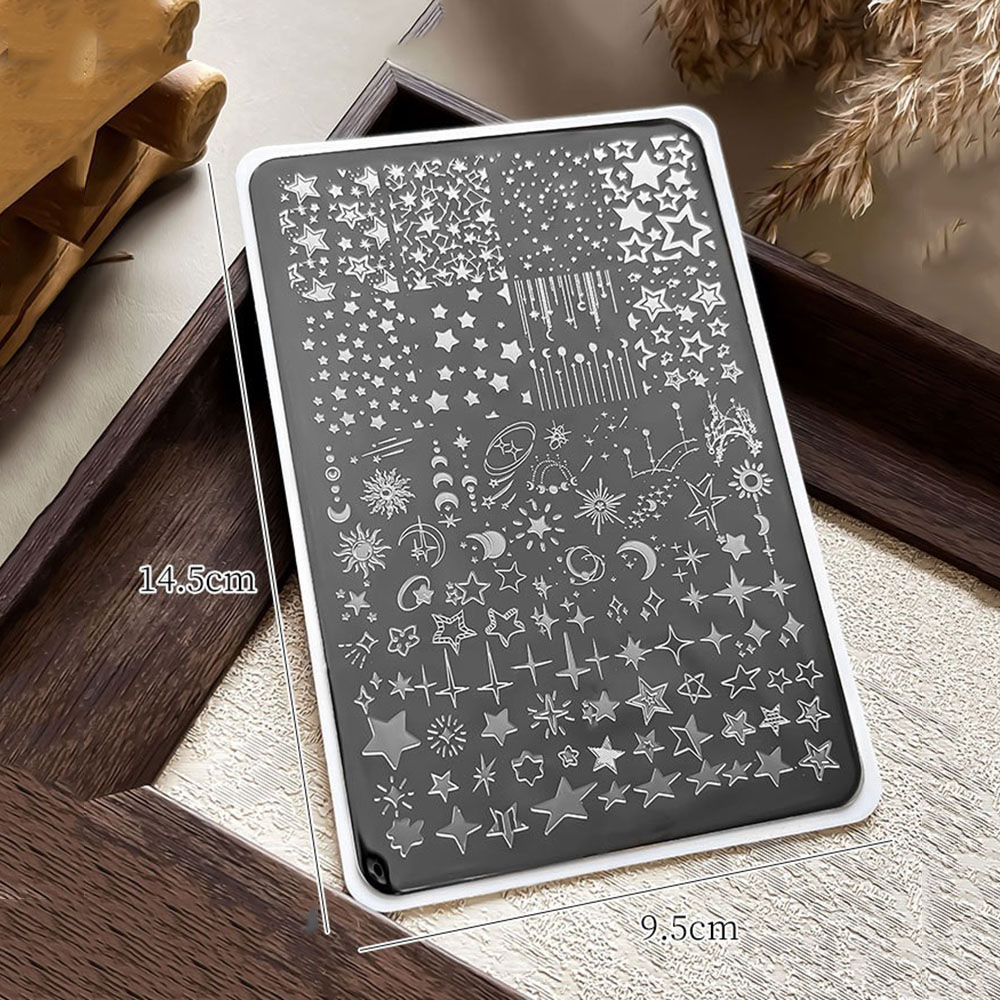 14.5*9.5 Lace Metal Nail Art S - Nail Art Stamping Kit review and price