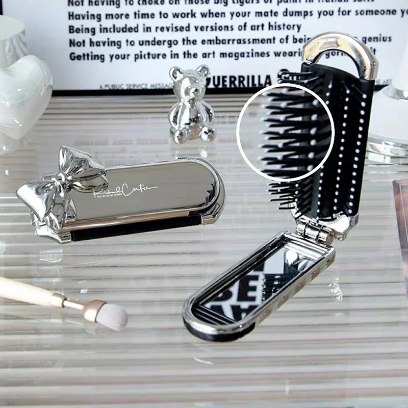 New Sliver Bow Folding Combs w - Beauty Makeup News review and price