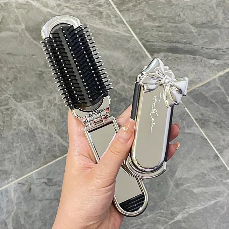 New Sliver Bow Folding Combs w - Beauty Makeup News review and price