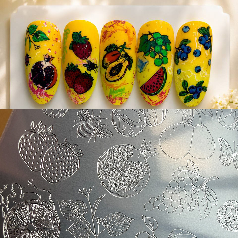 XMQ Nail Art Stamping Plates F - Nail Art Stamping Kit review and price