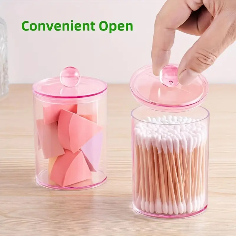 Transparent Cotton Swab Storag - Beauty Makeup Kit review and price