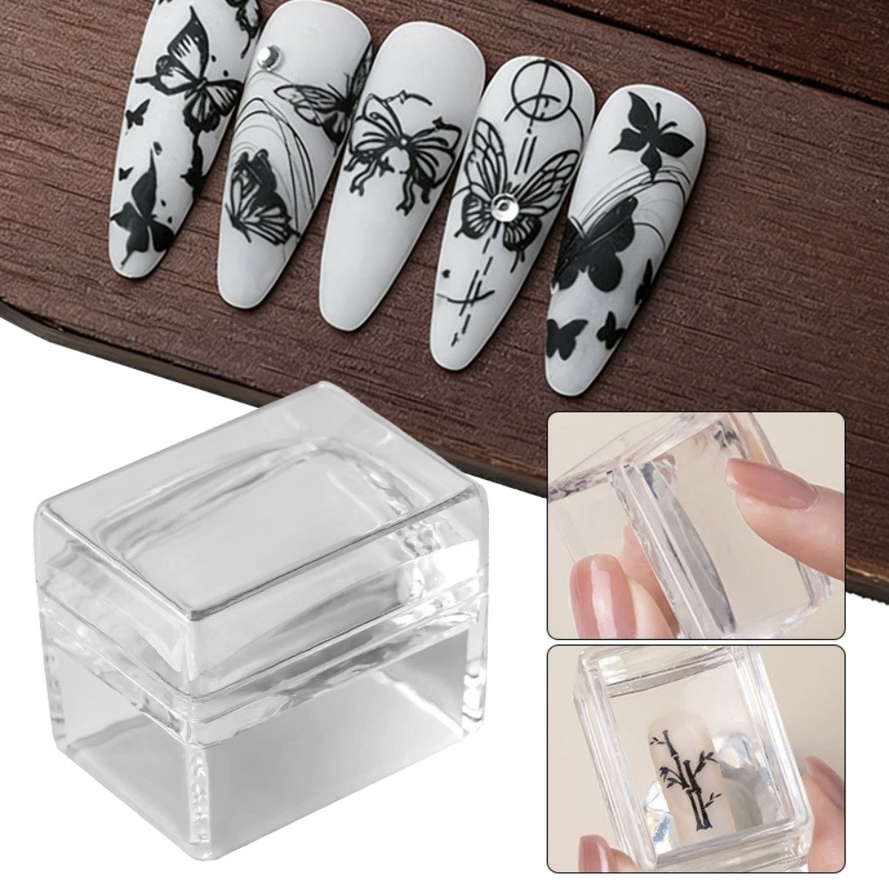 New Transparent Nail Art Stamp - Nail Art Stamping Kit review and price