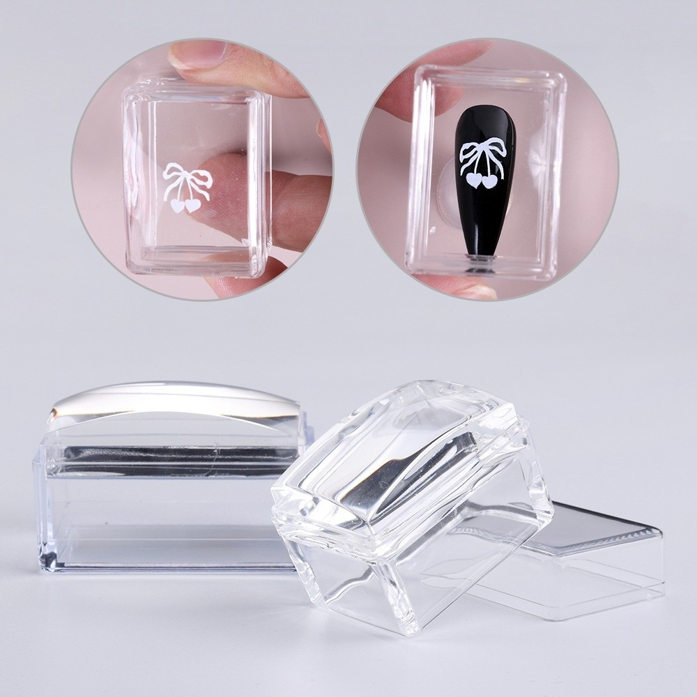 New Transparent Nail Art Stamp - Nail Art Stamping Kit review and price