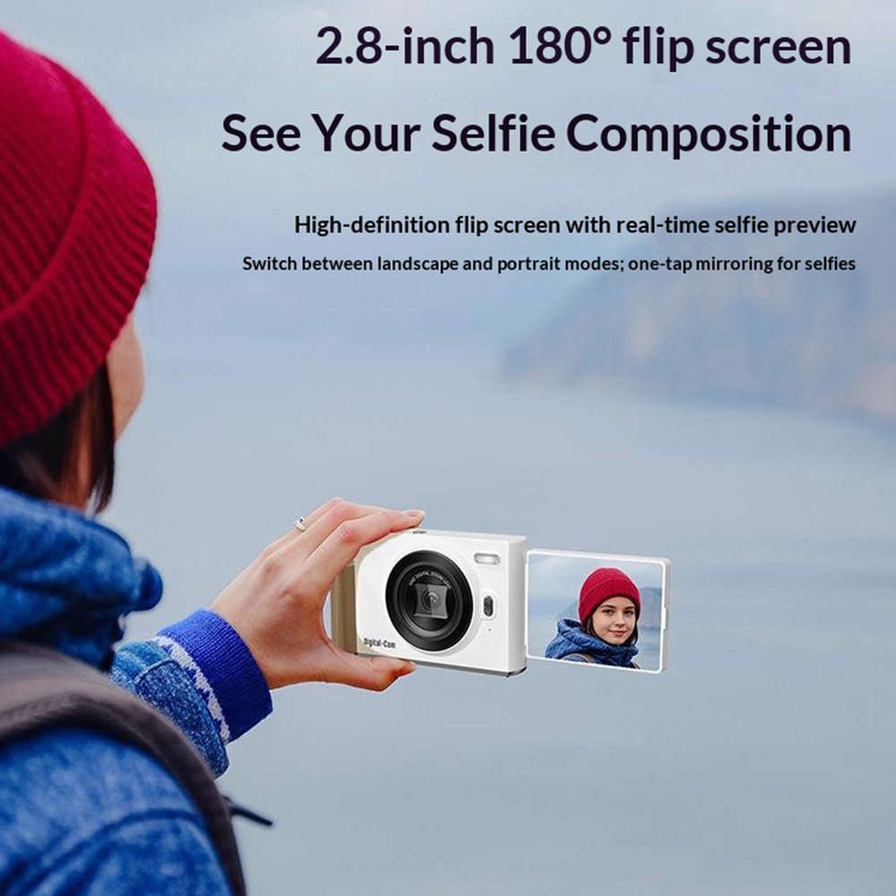 48MP Digital Camera Beauty Fil - Beauty Makeup Filter review and price