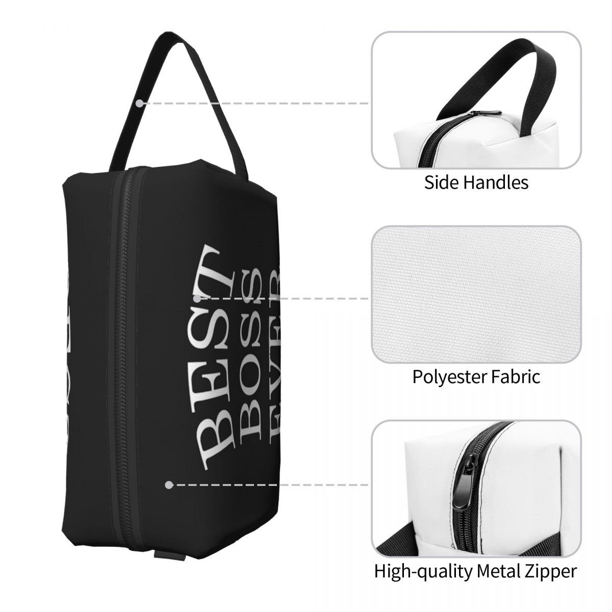 Lady Best Boss Ever Makeup Bag - Beauty Forever Makeup review and price
