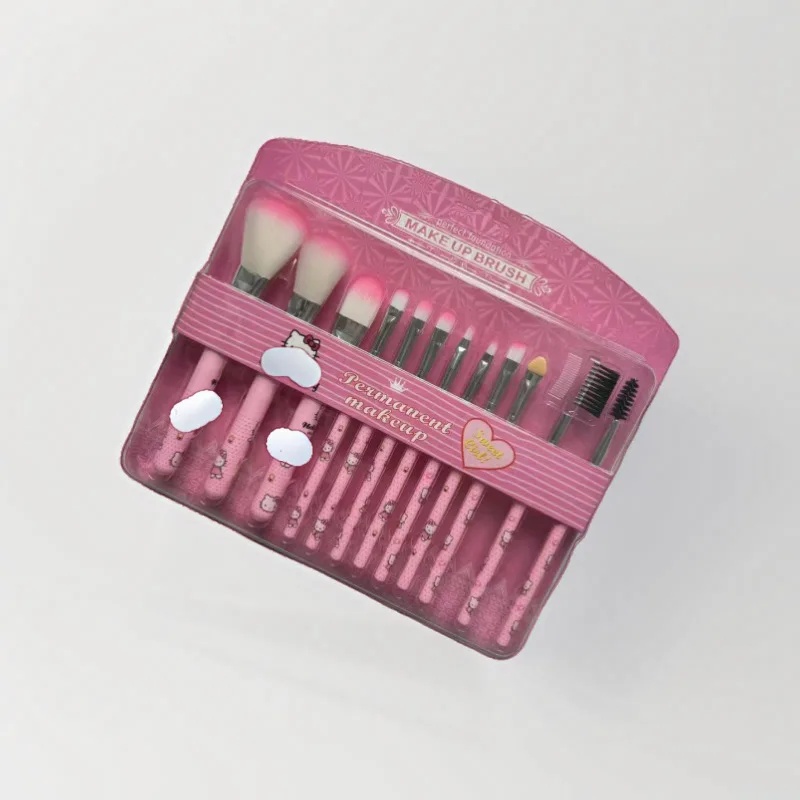 Hello Kitty 12-piece Makeup Br - Beauty Makeup Kit review and price