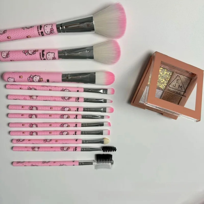 Hello Kitty 12-piece Makeup Br - Beauty Makeup Kit review and price