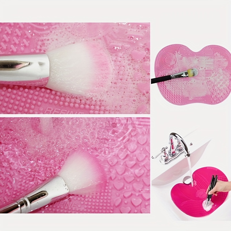 1Pc Silicone Apple-Shaped Make - Beauty Home Makeup review and price