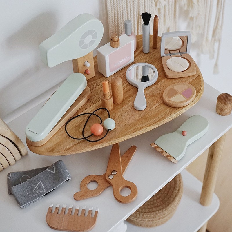 New Children Wooden Simulation - Beauty Makeup Set For Kids review and price