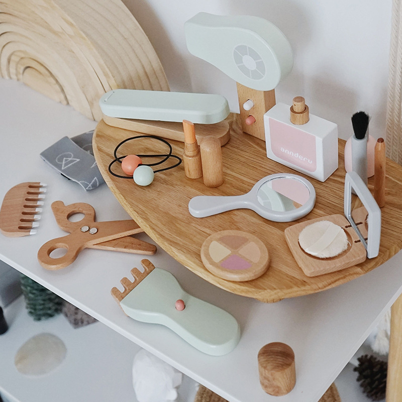 New Children Wooden Simulation - Beauty Makeup Set For Kids review and price