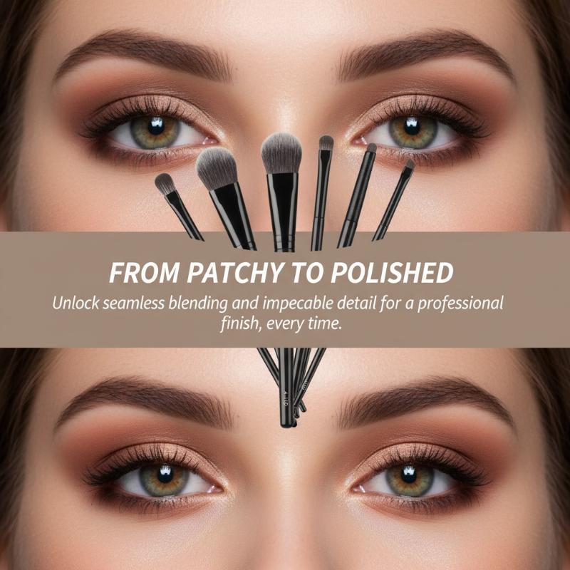 5/6/8/10Pcs Eyes Makeup Brushe - Beauty Makeup Eyeshadow review and price
