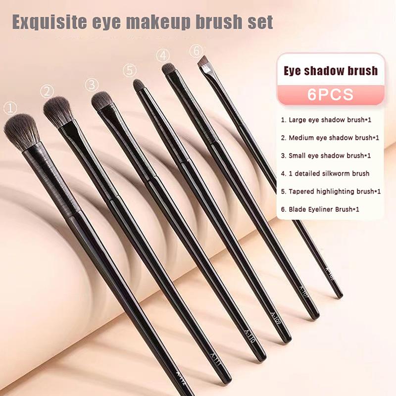 5/6/8/10Pcs Eyes Makeup Brushe - Beauty Makeup Eyeshadow review and price