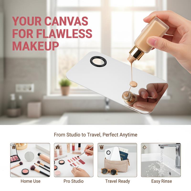 Stainless Steel Makeup Mixing  - Beauty Makeup Eyeshadow review and price