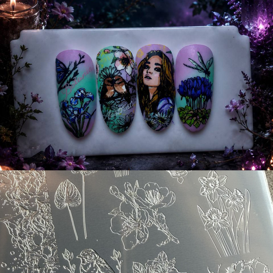 XMQ NAIL ART STAMPING PLATES B - Nail Art Stamping Kit review and price