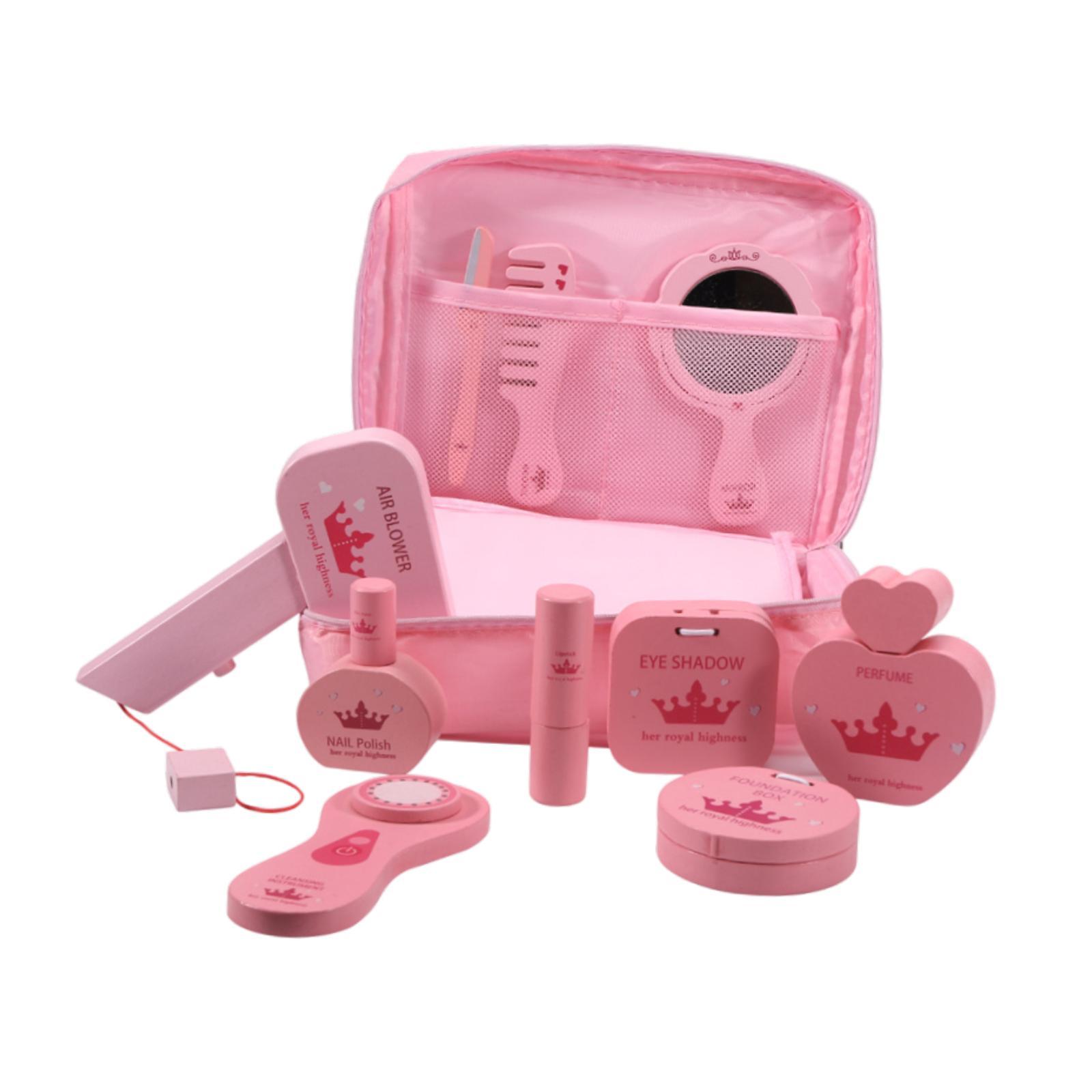 10x Pretend Makeup Kits Wood B - Beauty Makeup Set For Kids review and price