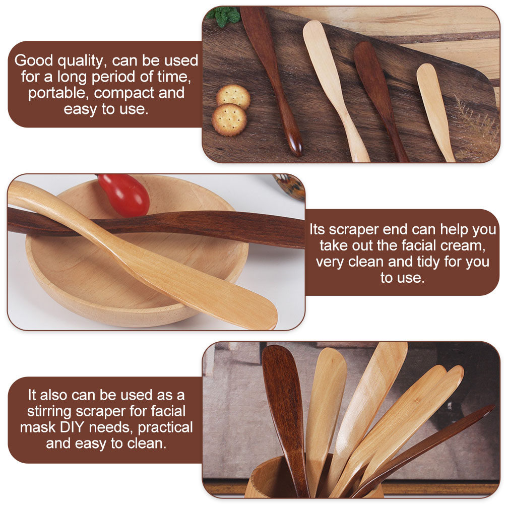 4Pcs Wooden Makeup Supply Scra - Beauty Makeup Kit review and price