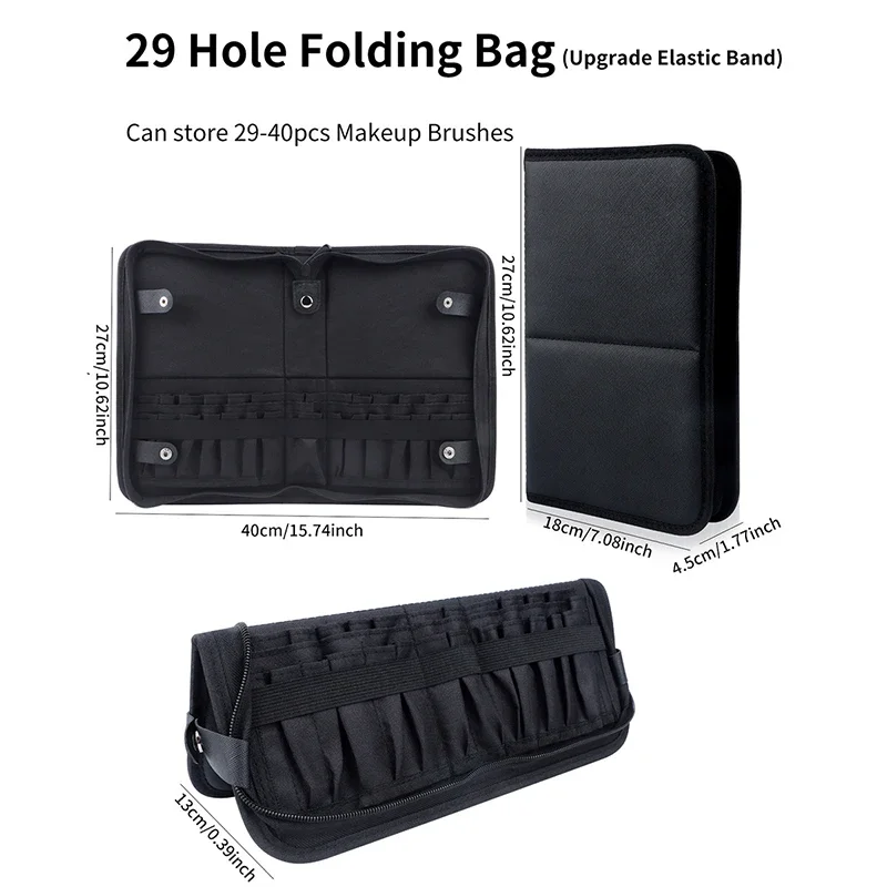 29/23 Holes Foldable Makeup Br - Beauty Makeup Kit review and price
