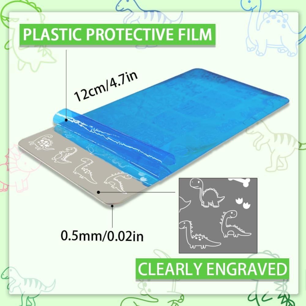3pcs Dinosaur Nail Stamping Pl - Nail Art Stamping Kit review and price
