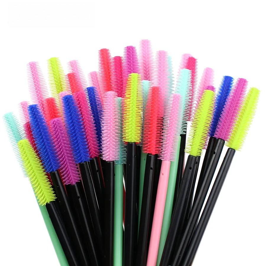 50pcs Silicone Mascara Wands A - Beauty Home Makeup review and price